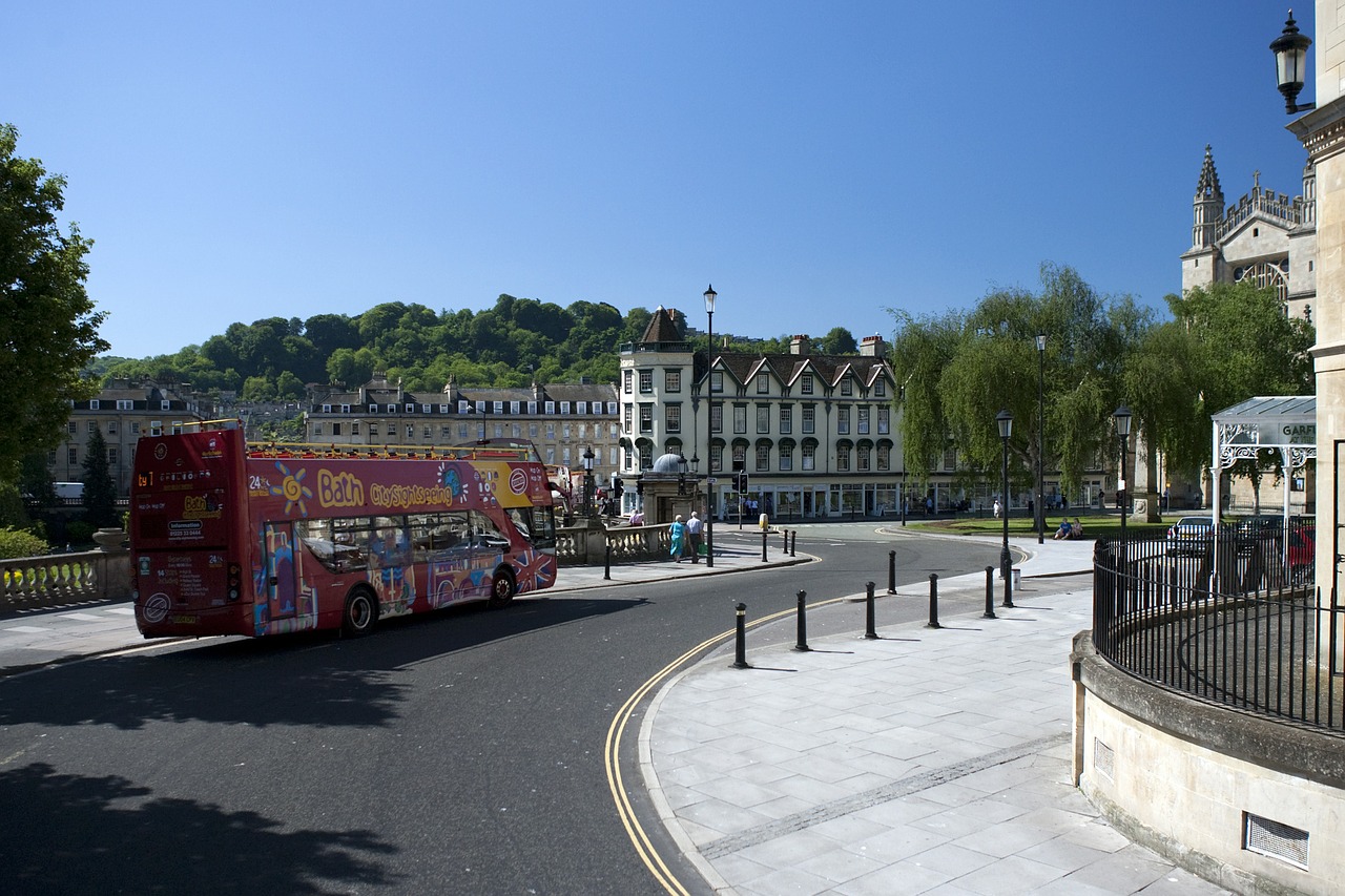 Tour Bus In Bath