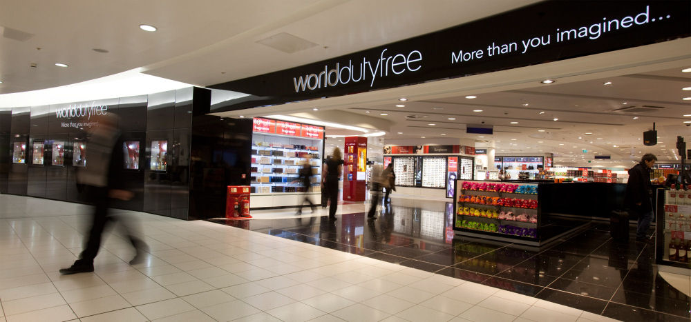 World Duty Free Shop In A Airport